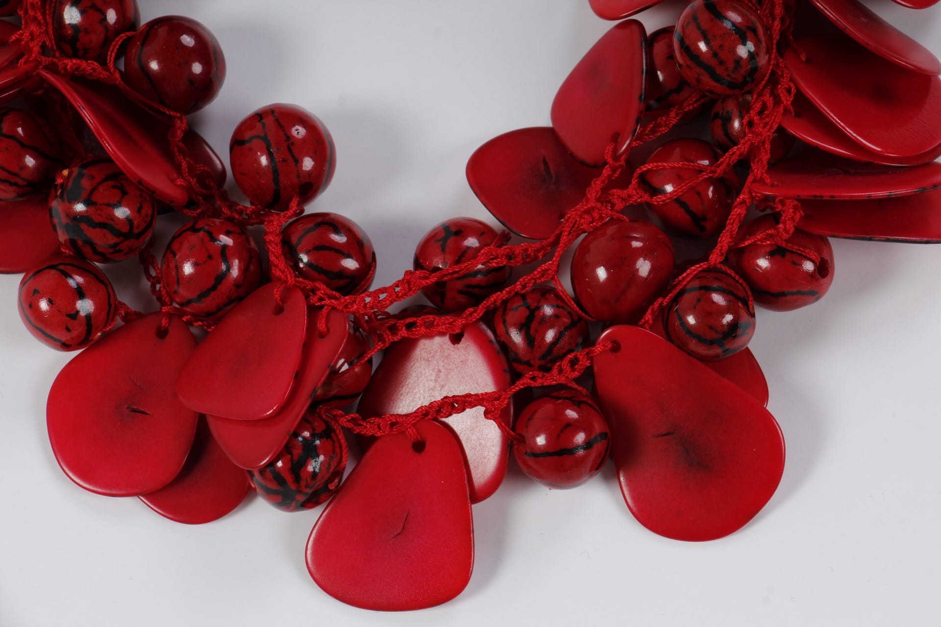 Red Bombona Necklace